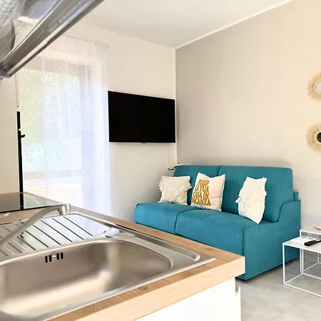 Apartamento S371 - Sirolo, Bilocale Con Giardino E Parcheggio